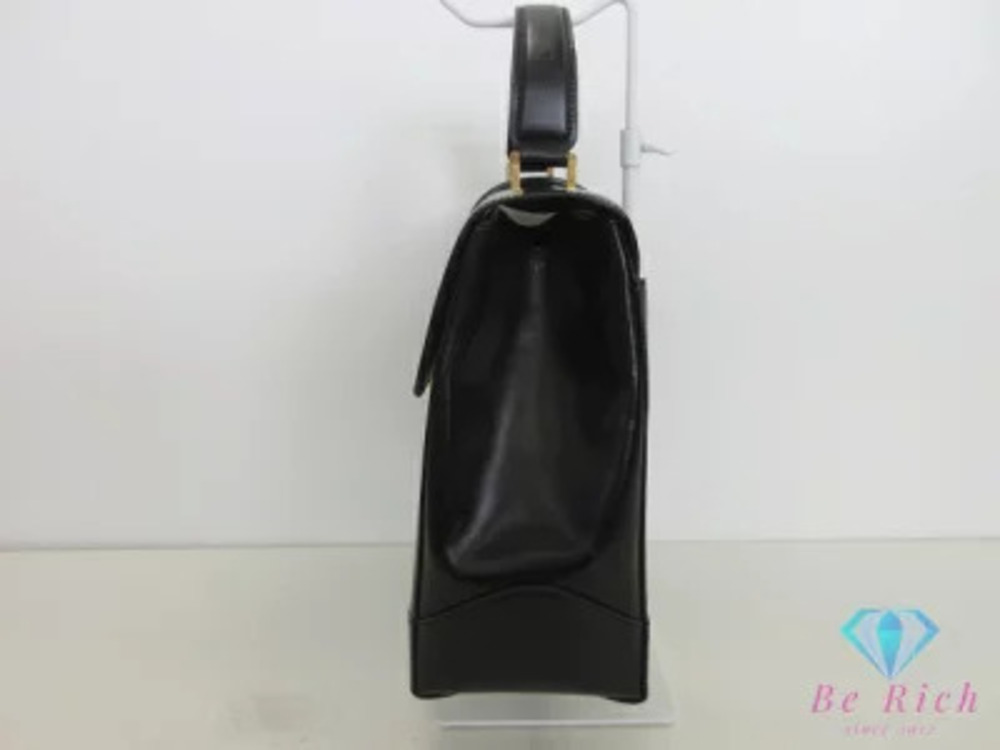 Celine bag shoulder leather brown black tote Handbag Brown Black